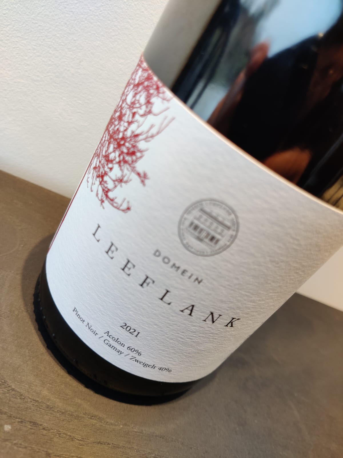 Schuimwijn Rood Acolon Blend 2021 - Detail