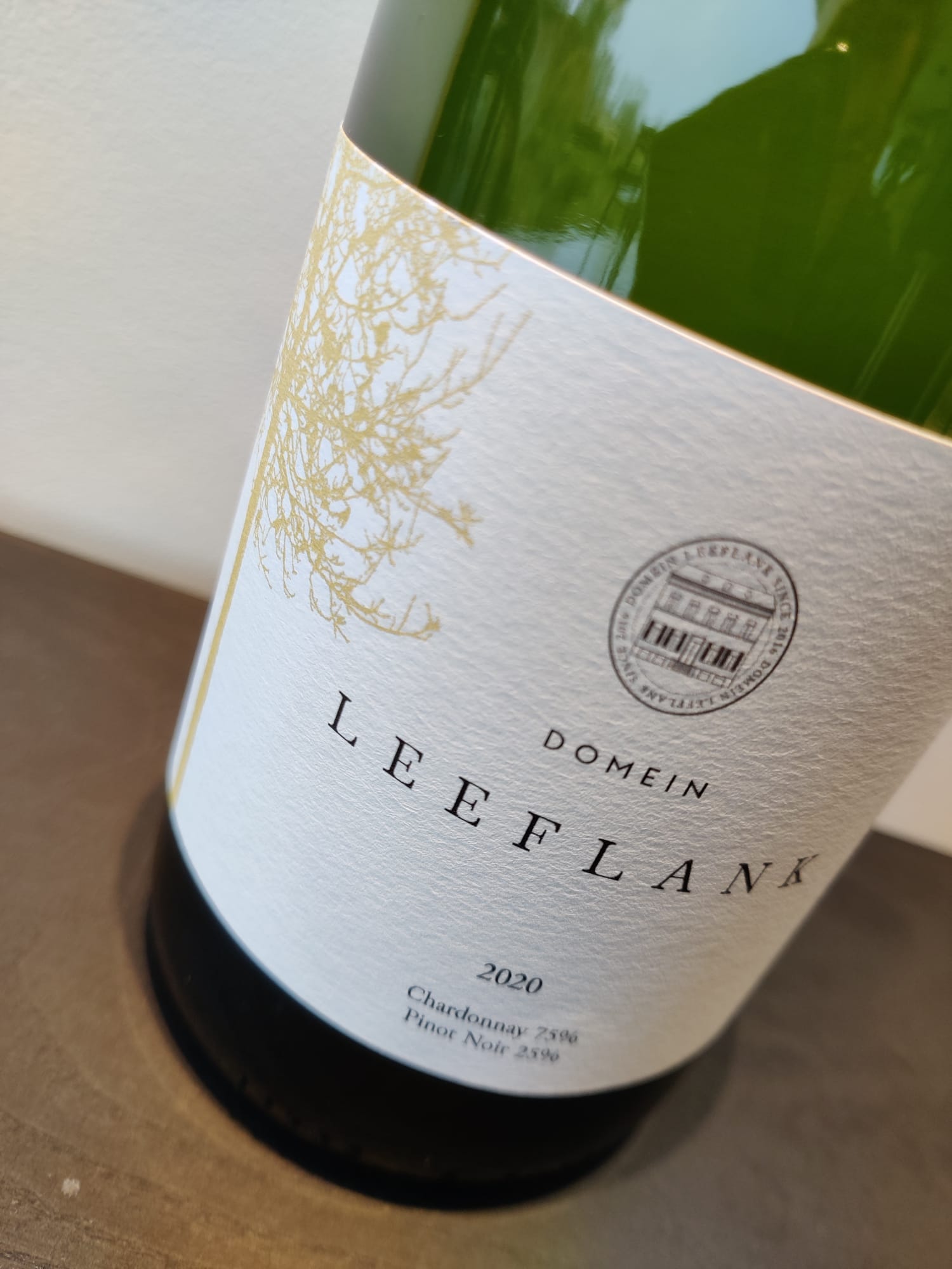 Schuimwijn Wit Chardonnay Pinot Noir 2020 - Detail